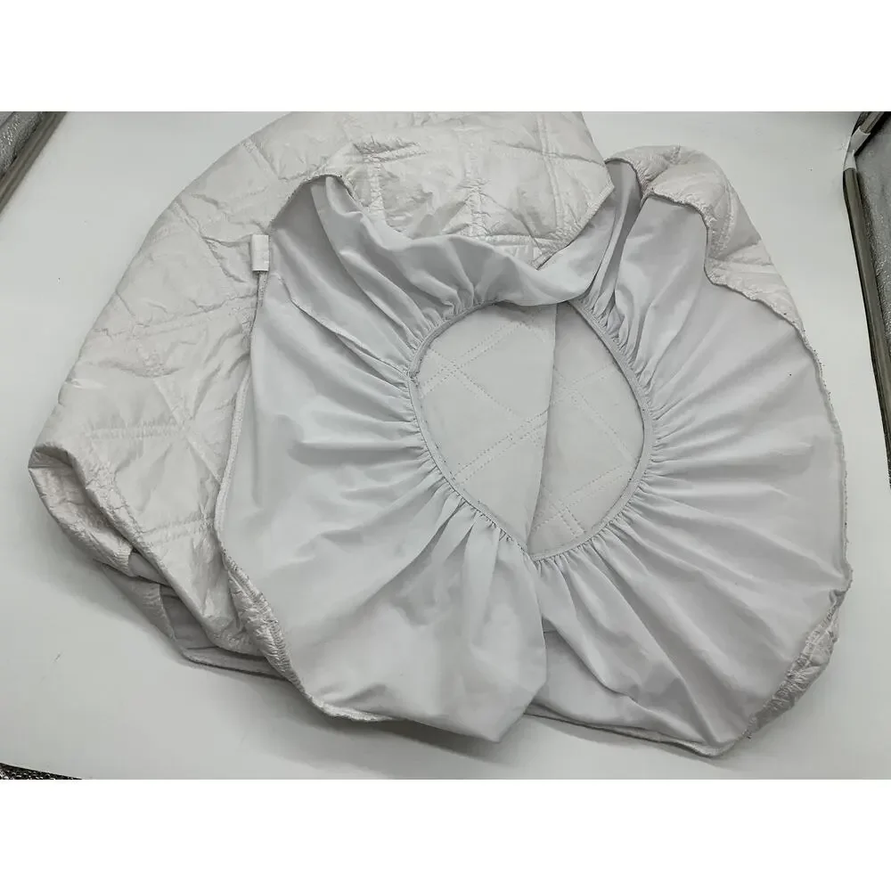Joofoss Mattress Protector Pad Crib Quilted Bedding Soft Washable Cover Mattress